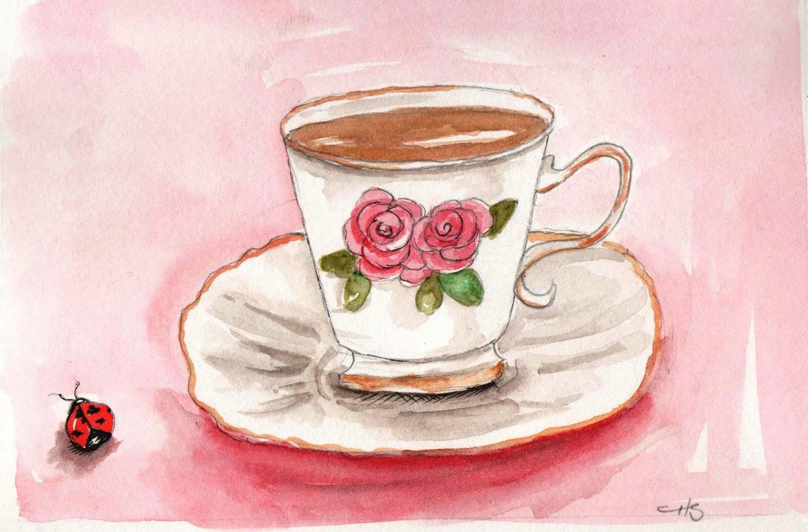 Rose Hill Designs Tea Time and Paint Party Friday