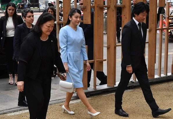 Princess Mako of Japan visited the Japanese Cultural Center of Sao Paulo and Modern Art Museum of Sao Paulo