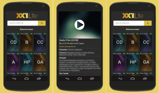 3 Aplikasi Nonton Film Gratis di Smartphone - PVNXII