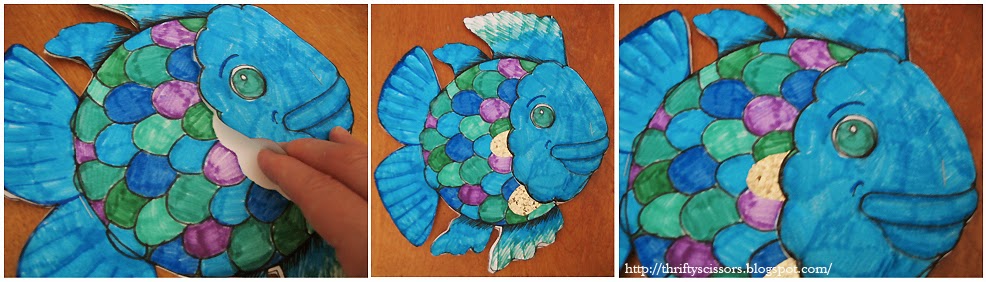 Thrifty Scissors: Craft an entire school of 'Rainbow Fish' from paper  plates!