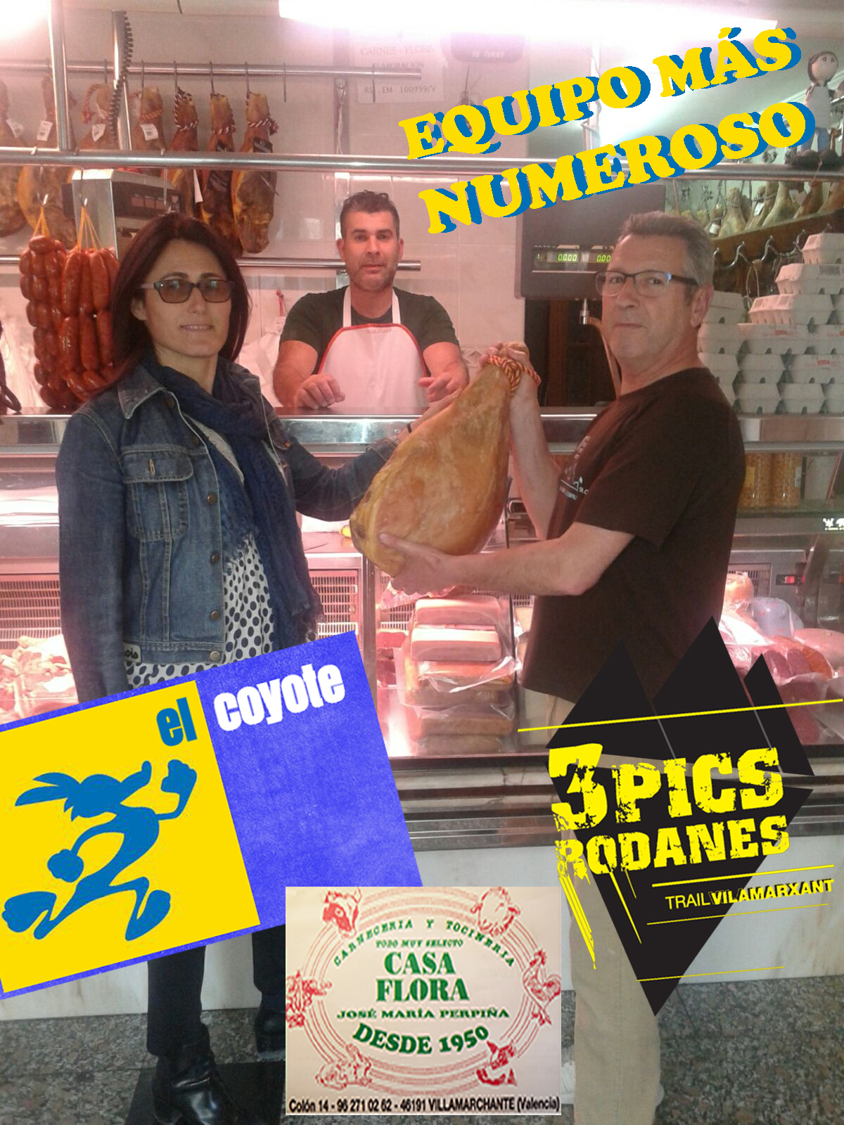 Trail3Pics "Les Rodanes" Vilamarxant abril 2016