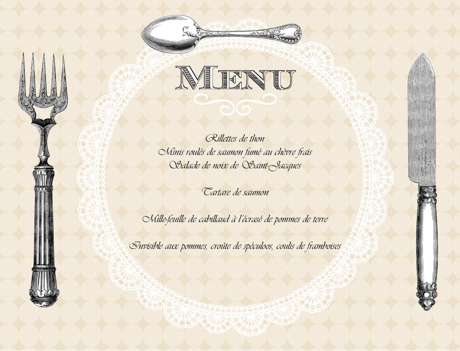 La tambouille de Charline: Menu de la mer en amoureux