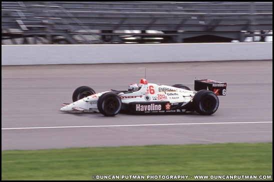 Mario Andretti in his Newman-Haas Racing #6T Lola/Chevrolet 
IndyCar