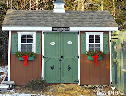 window boxes diy holiday chicken coop foraged winterberry