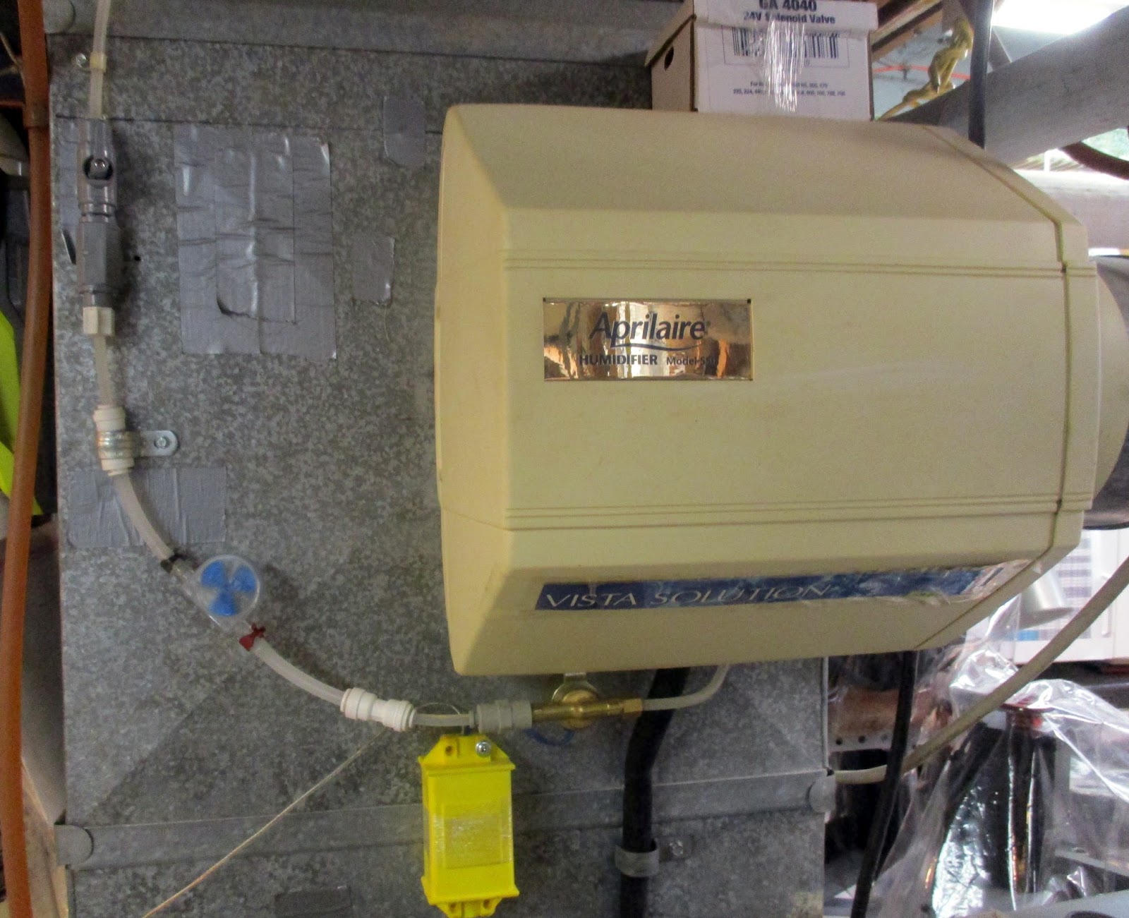 MI Shop Tools Inventions AprilAire humidifier Water Flow Indicator