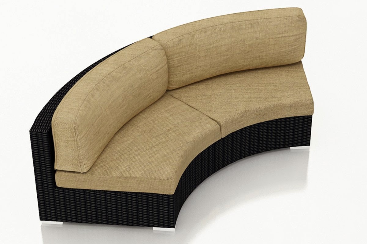 Sofa Curved Small Curved Sofa