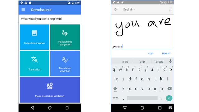Google's Crowdsource App Ask Your Help For Transcriptions and Translations