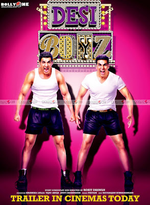 Deepika Padukone with Desi Boyz