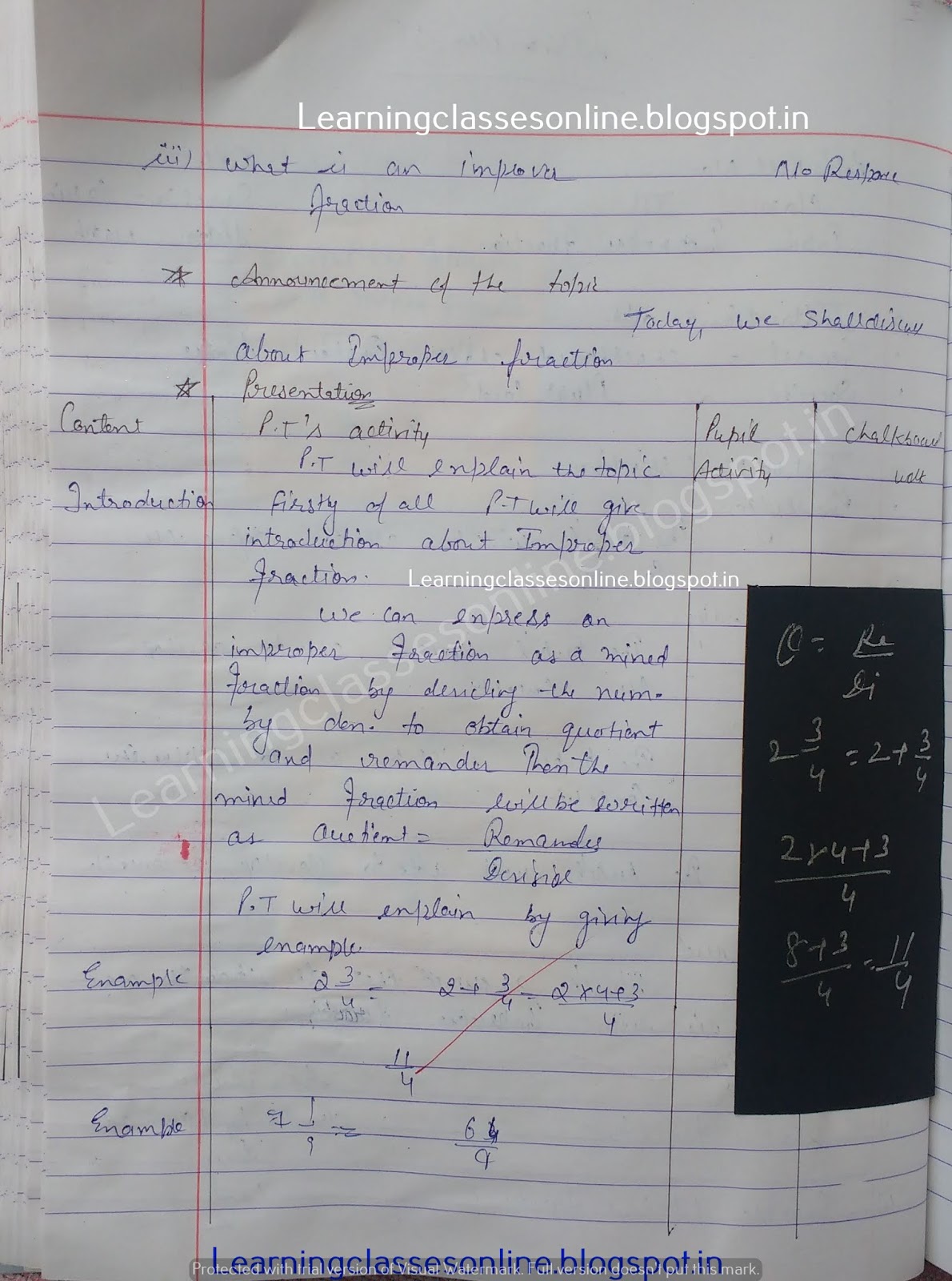 Lesson Plan For Maths Class 10, Lesson Plan For Maths Class 6 Cbse,