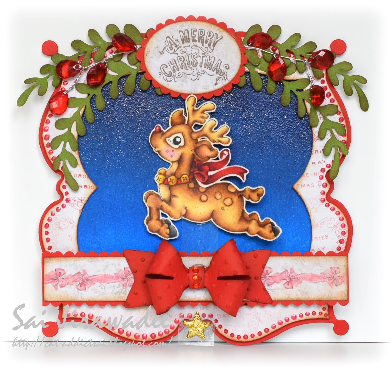 CatAddict Sai Flying Rudolph