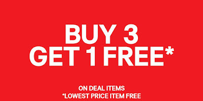 H&M Malaysia Buy 3 Get 1 Free Deal Item