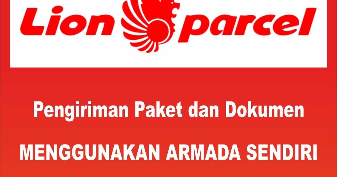 Spanduk/ Banner Lion Parcel Terbaru Nova Grafis