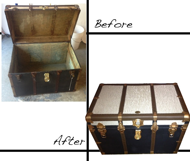 Dalliance Design | A Love Affair With Design: DIY TRUNK TRANSFORMATION