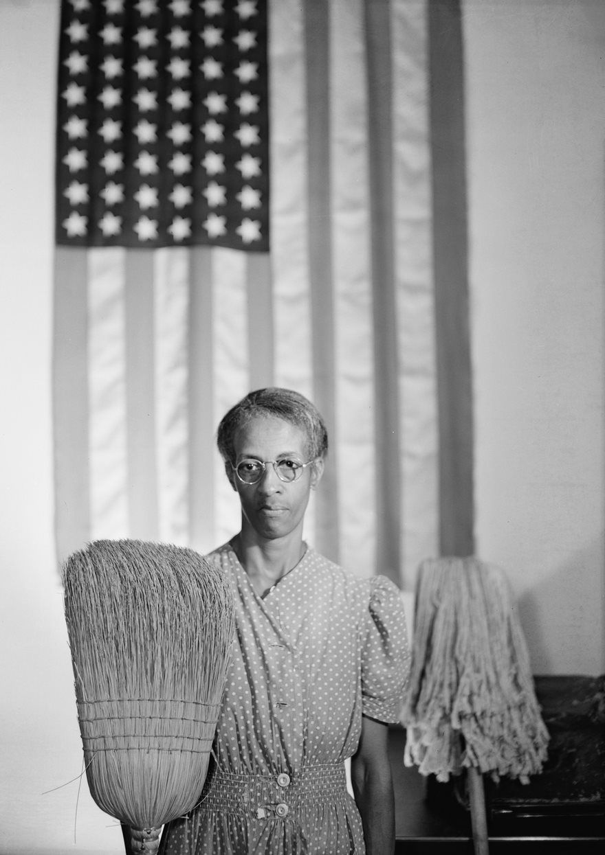 #61 American Gothic, Gordon Parks, 1942 - Top 100 Of The Most Influential Photos Of All Time #61 American Gothic, Gordon Parks, 1942 - Top 100 Of The Most Influential Photos Of All Time
