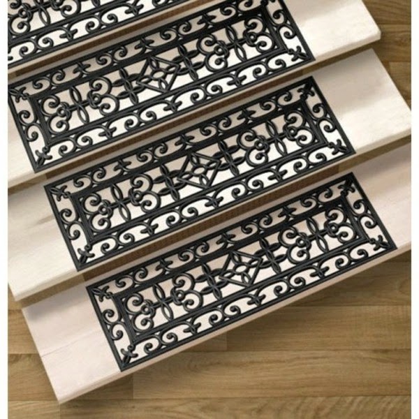 Great ideas for mats of levels of for your stairs!