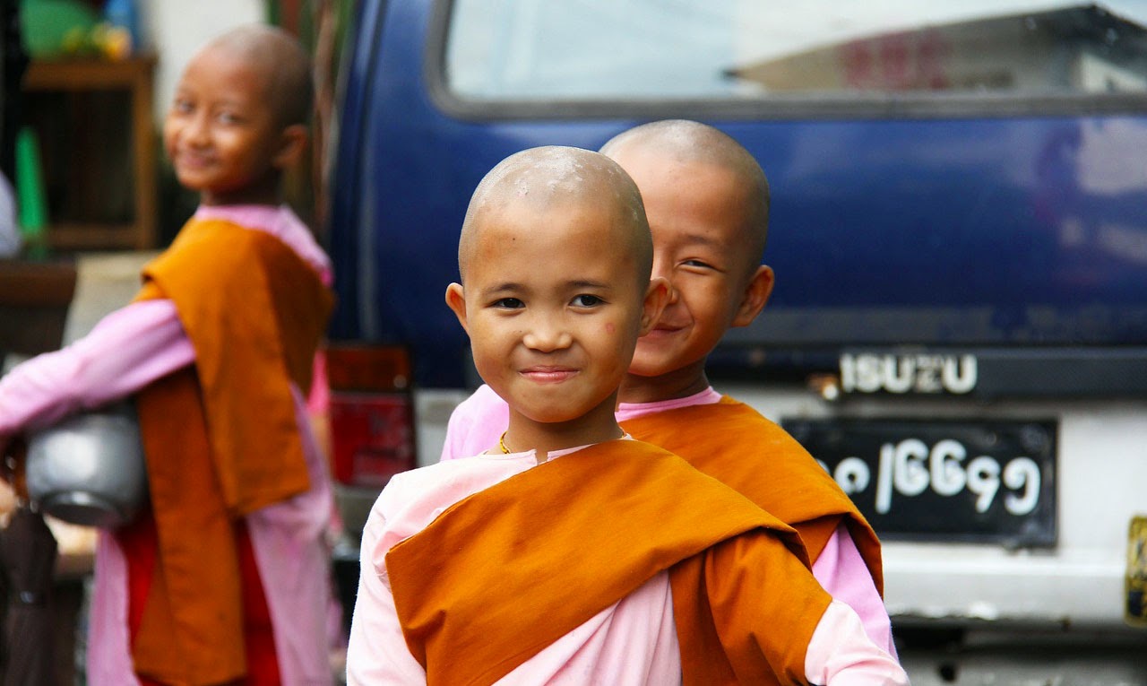 Valores personales - niños budistas