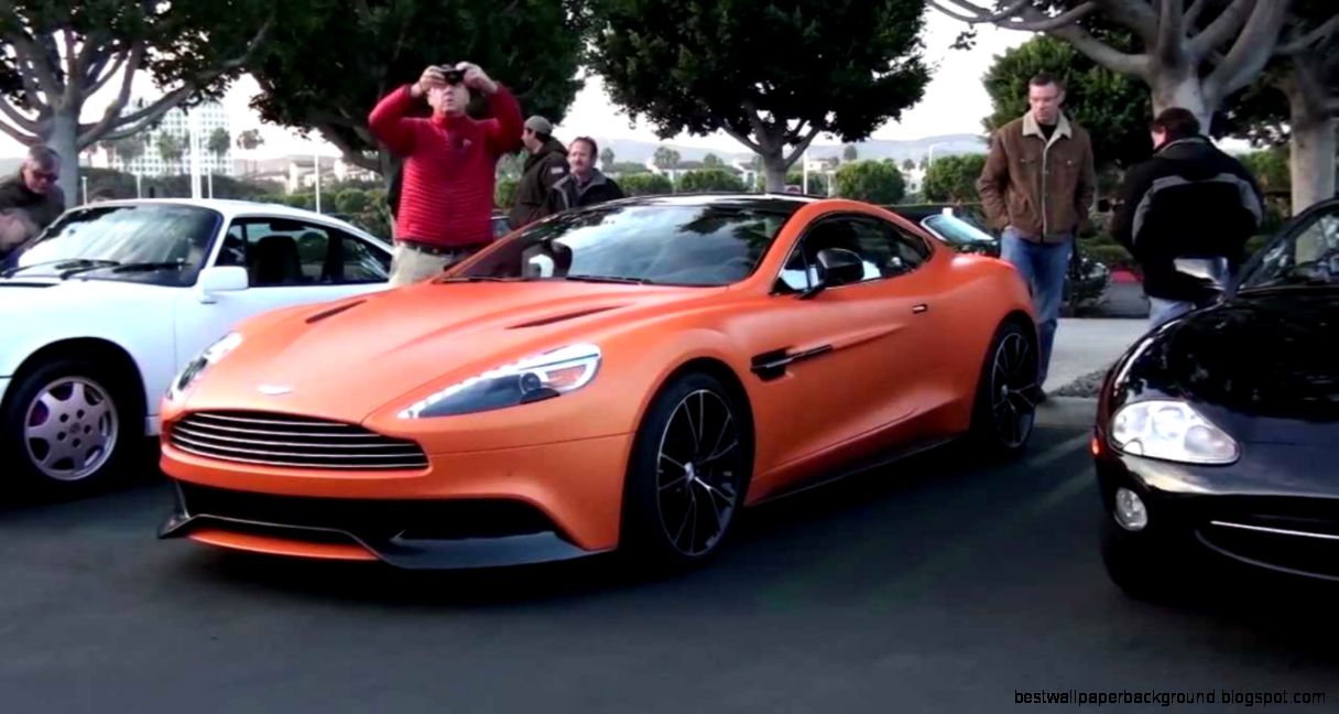 NEW 2013 Aston Martin VANQUISH   Matte Orange   YouTube
