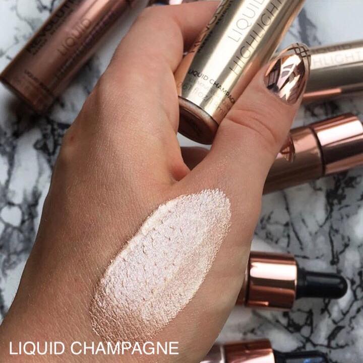 Makeup Revolution Liquid Highlighters Swatches And Comparisons To Iconic London And Cover Fx Cstom Enhancer Drops Alittlekiran
