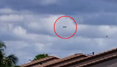 Mujer capta en video un impresionante avistamiento OVNI en Florida Mujer capta en video un impresionante avistamiento OVNI en Florida