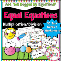  Spring Equal Equations using Multiplication and Division