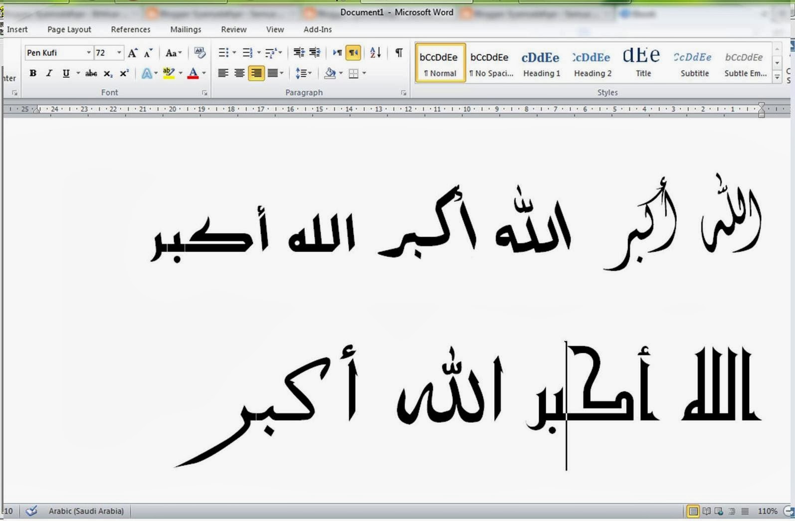 Kumpulan Font Arab terlengkap (950 arabic font)