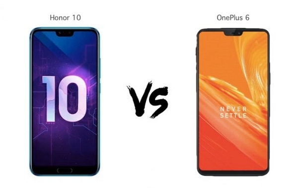 مقارنة بين هاتفي OnePlus 6 vs Honor 10 أيهما الأفضل !