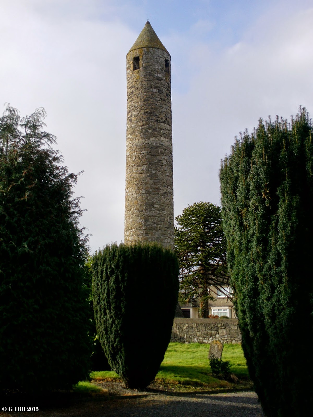 Ireland In Ruins Clondalkin Round Tower, Church & Castle Co Dublin