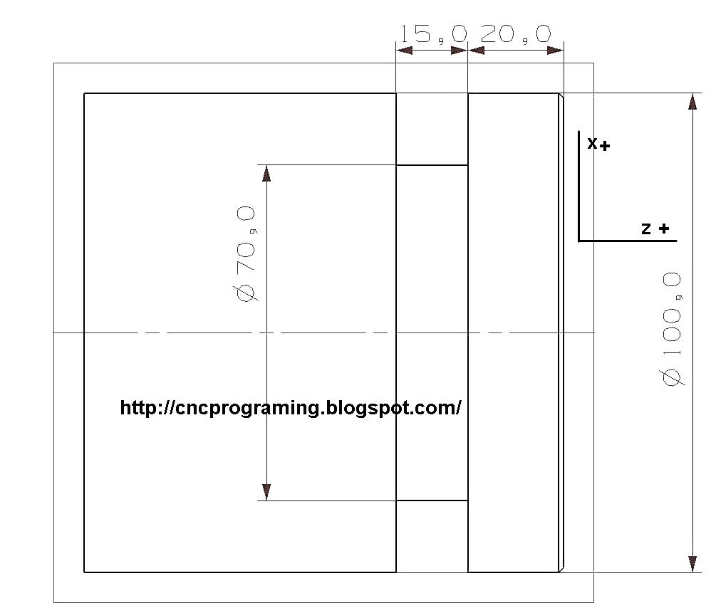 Transverse CutOff Cycle G75 Or Diameter Grooving Cycle Online