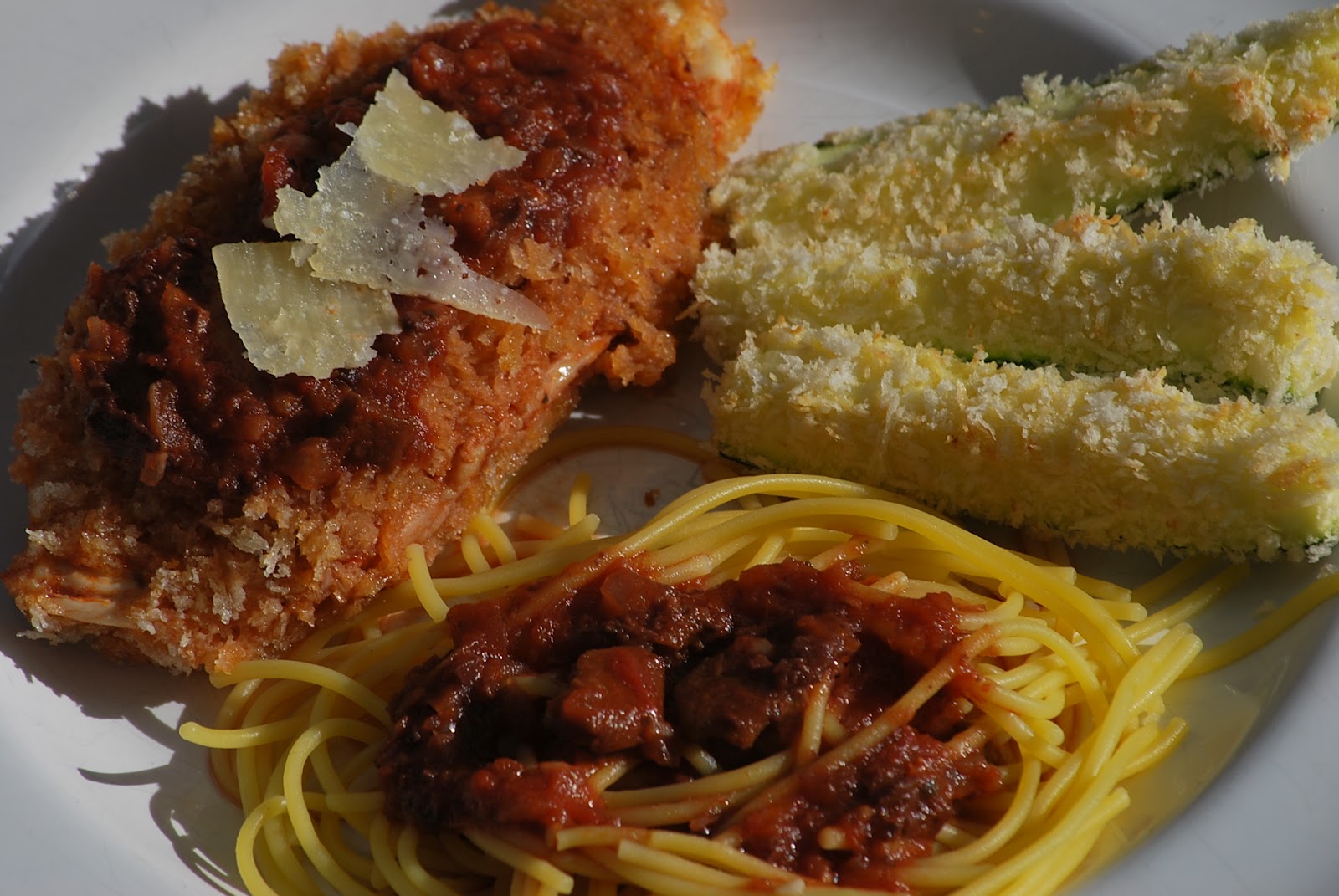 My story in recipes Crisp Chicken Marinara