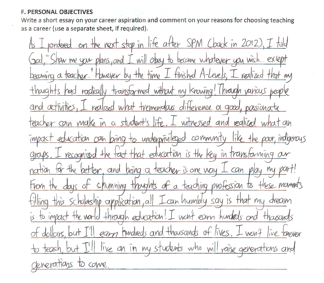 Essay writing for class 6