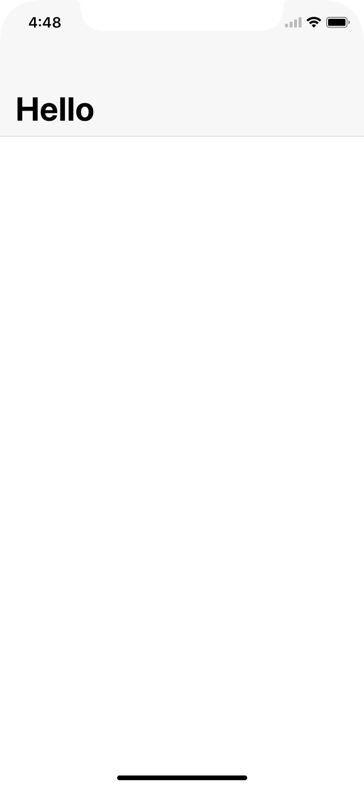 iOS 11[Swift 4] Navigation Bar With Large Titles and