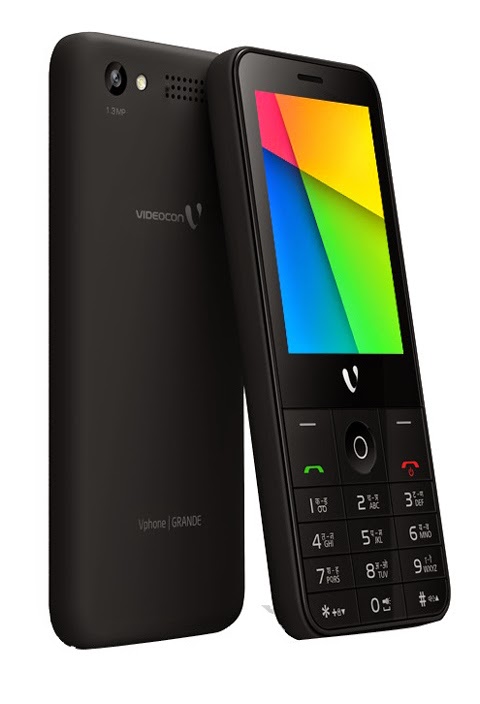 Videocon launches VPhone Grande Smartphone at Rs.1950