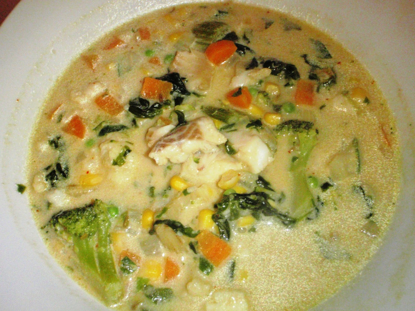 Friends & Foodies Forever Peanut Butter Fish Soup