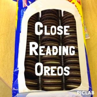 Who's Who and Who's New: Close Reading with Oreos