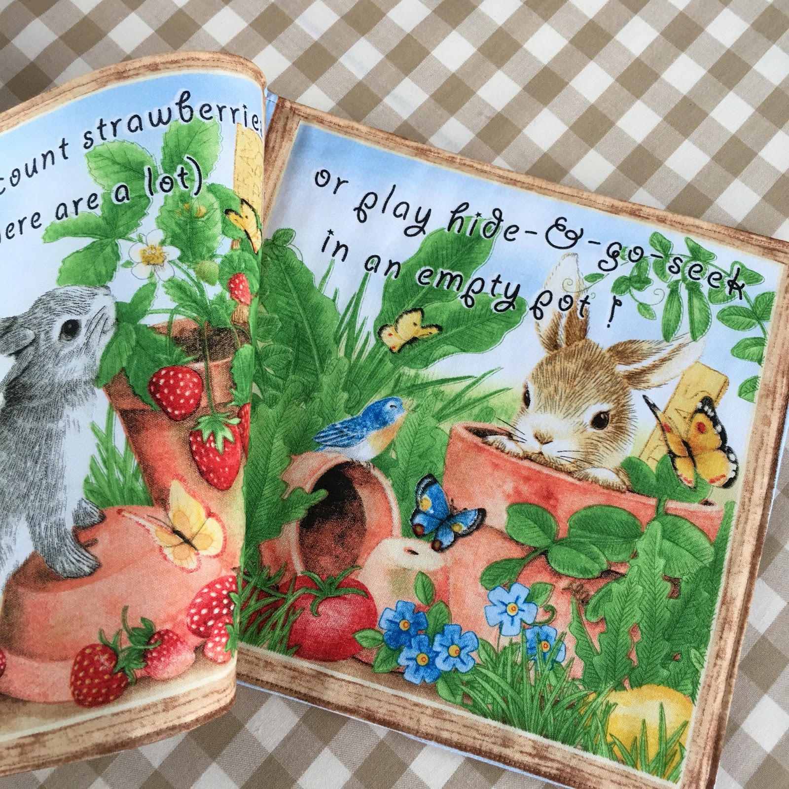 Carried Away Quilting Cloth Children's Book from Quilt Girls