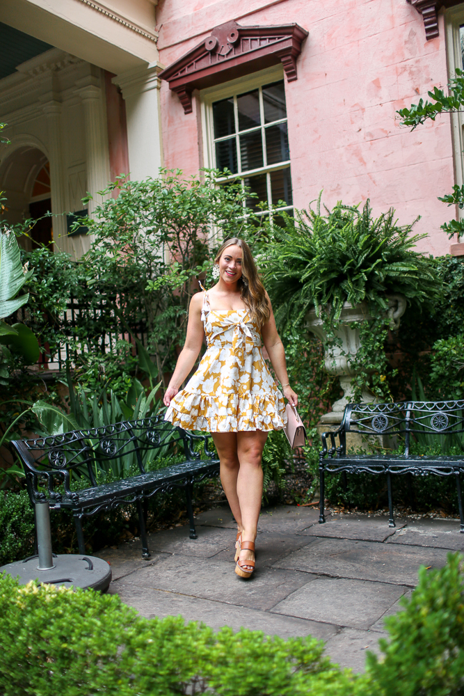 Flirty Floral Dress in Savannah