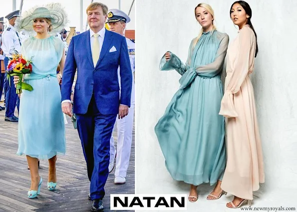 Queen Maxima wore Natan dress from Spring/Summer 2018 Collection