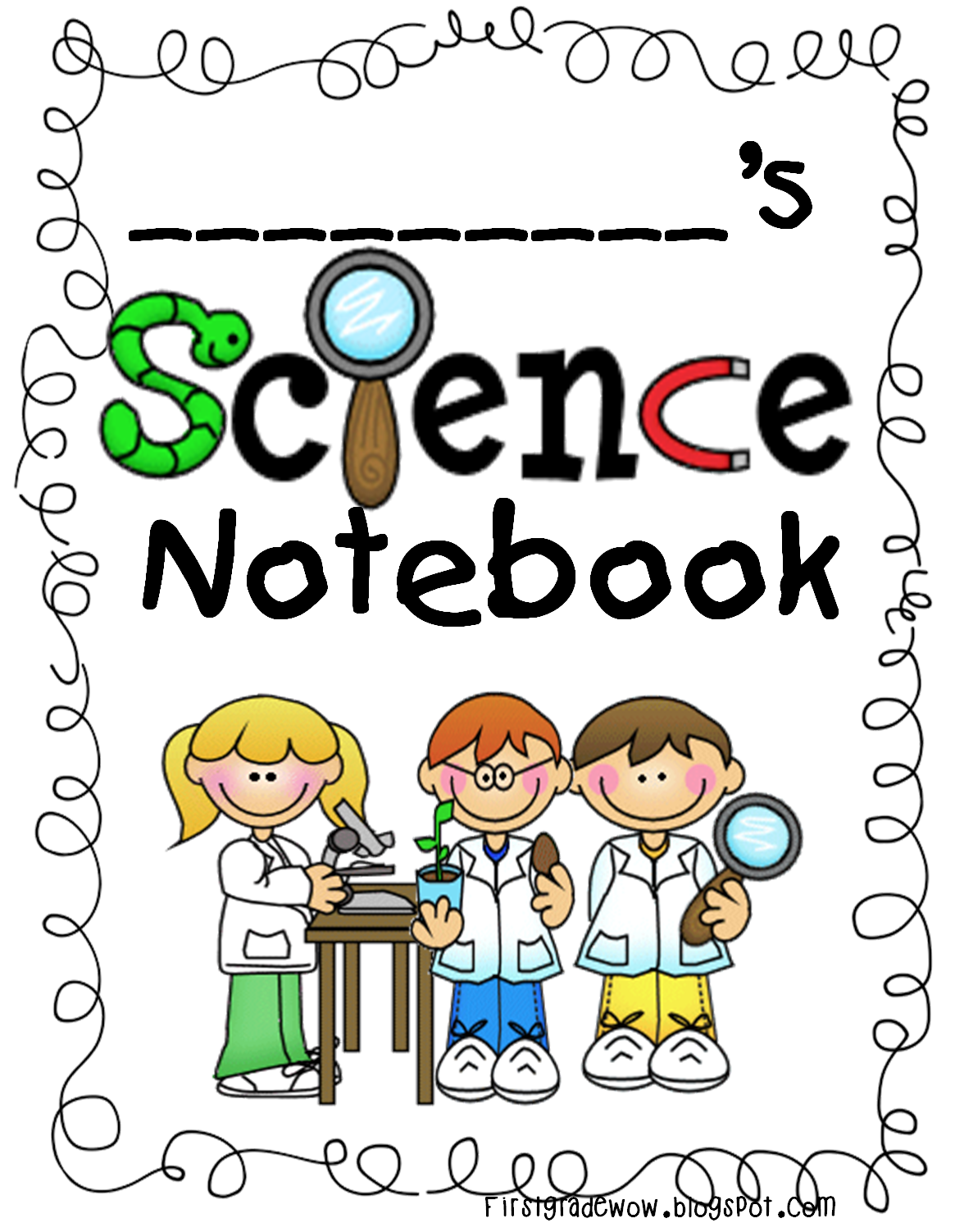 First Grade Wow Science Notebook Set Up First Grade Wow Science Notebook Set Up
