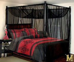 bedroom scary decor halloween room night bed tones
