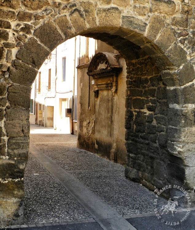 LA FRANCE MEDIEVALE SAINTECECILELESVIGNES (84) Tours et remparts