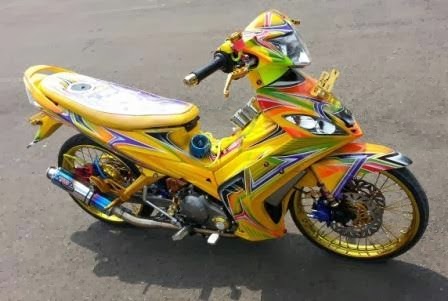 Foto Modifikasi Jupiter Mx 2017 - Sakerapedia