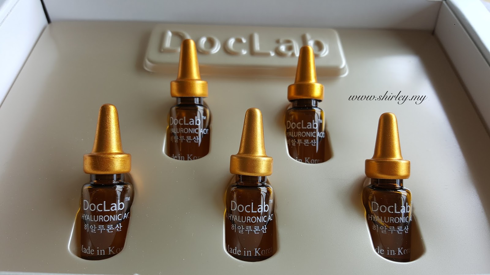 [Product Review] Doclab's Premium Face Ampoule from Korea Shirley.my