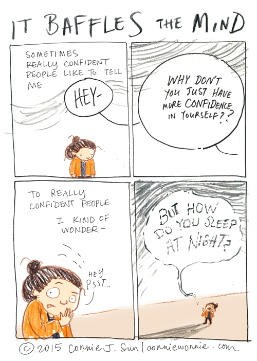 cartoonconnie comics blog It Baffles the Mind
