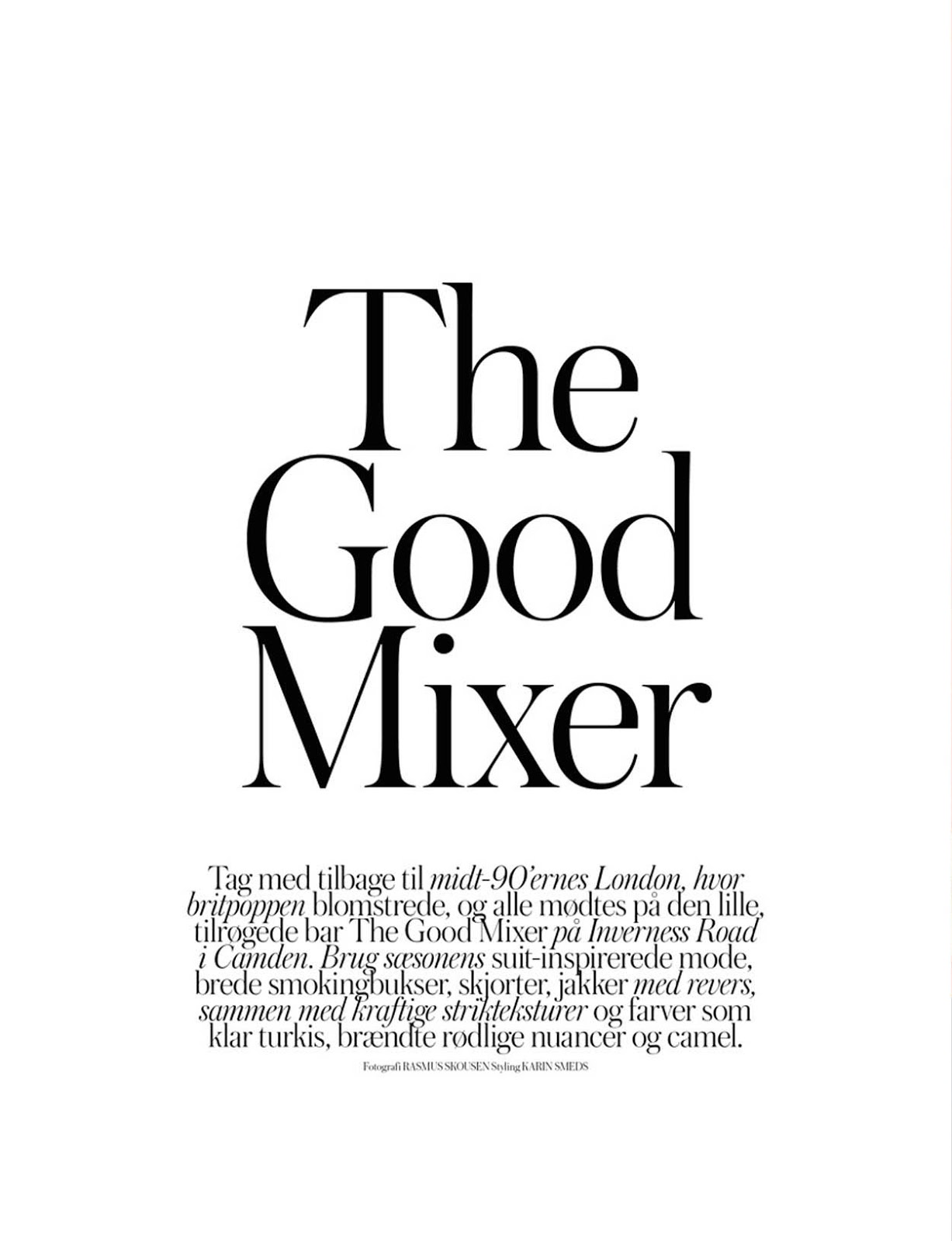 the good mixer hedvig palm by rasmus skousen for cover october 2015