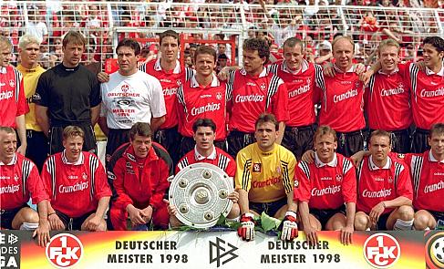 Programm 2000/01 1 FC Kaiserslautern Hamburger SV 