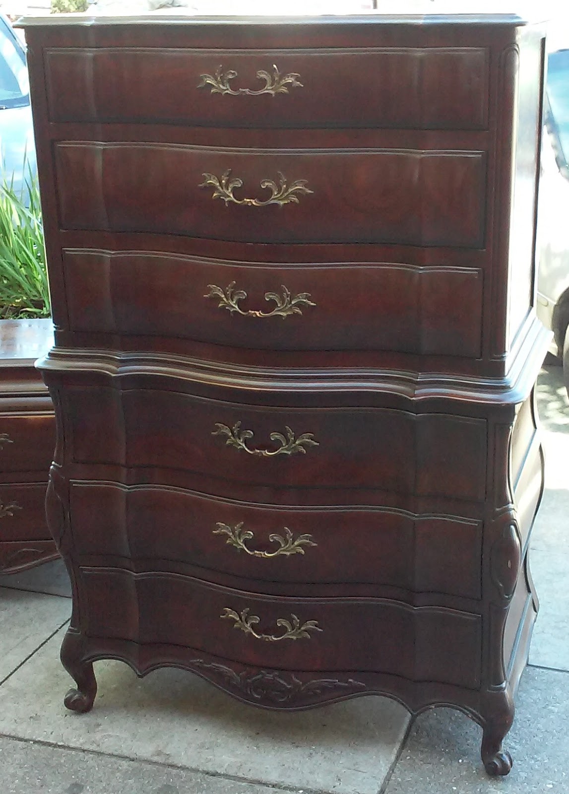 UHURU FURNITURE & COLLECTIBLES SOLD Davis Furniture Vintage Bombay