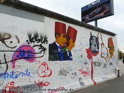 east side gallery, mauer, berlin, kunstler, bemalt, graffiti, austellung, Ostbahnhof, Oberbaumbrücke