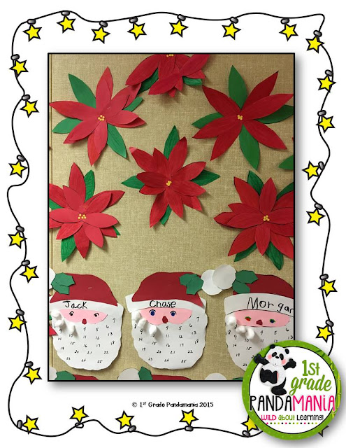 Poinsettia Christmas Craft | 1st Grade Pandamania