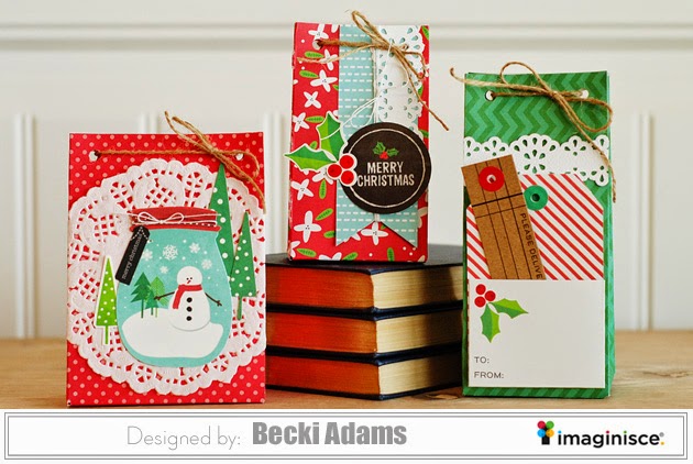 Imaginisce Blog: Christmas Treat Bags