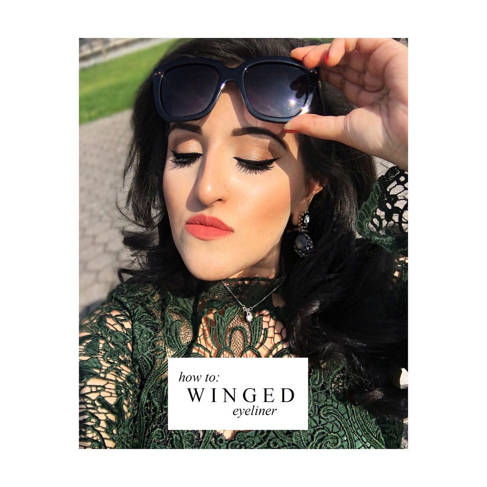 How To Create The Perfect Winged Liner Ask and Tell Beauty